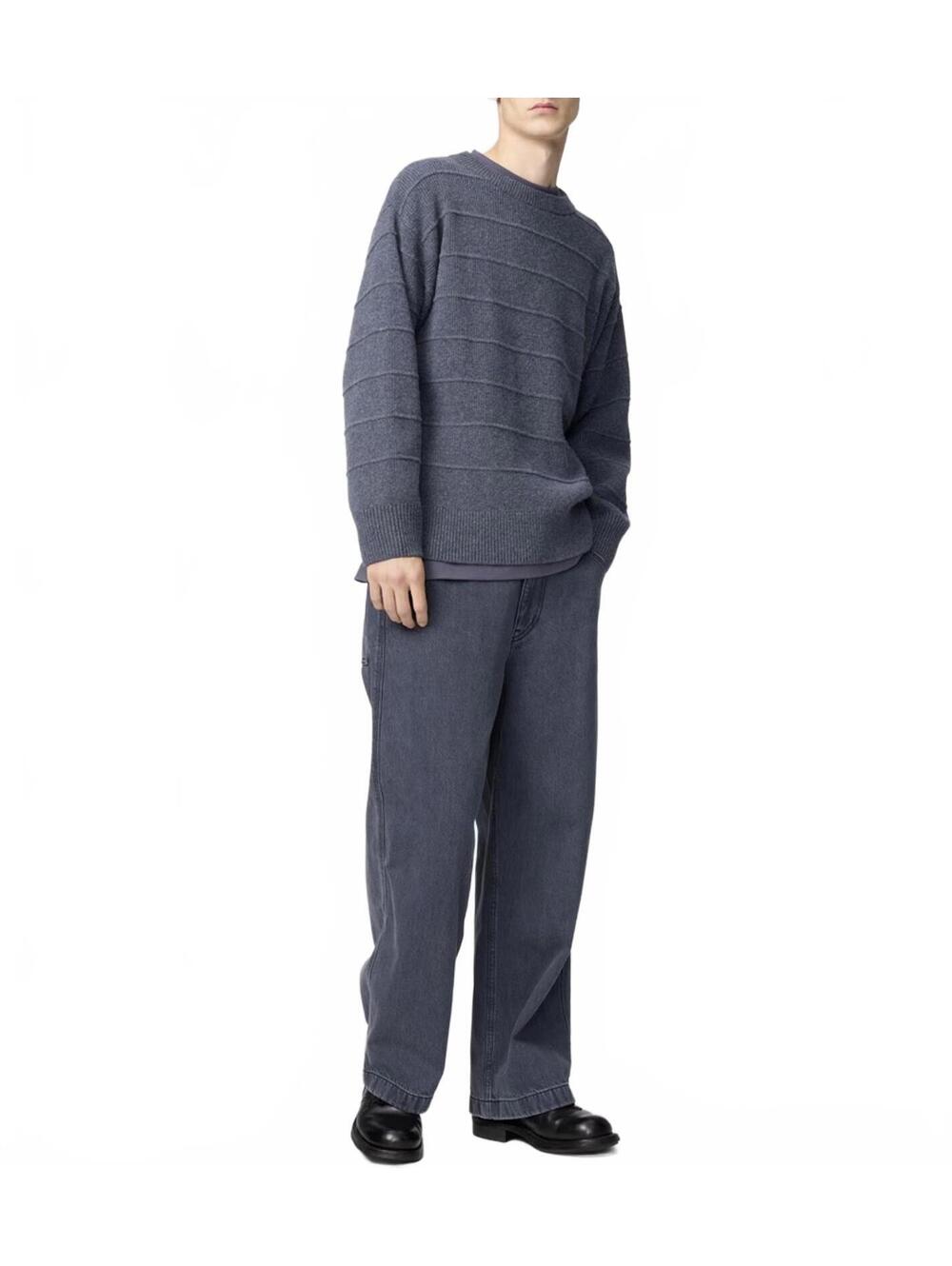 Uniqlo U Wide Color Jeans NWT Grey Men's 31"